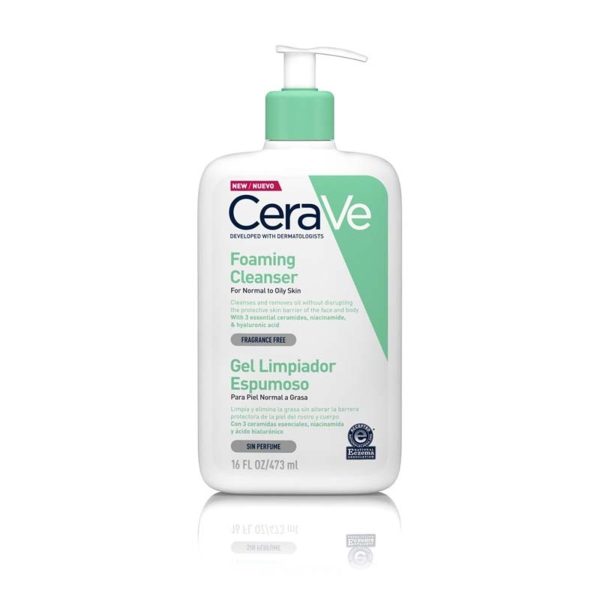 Detergente Schiumoso Per Pelle Normale a Grassa – Cerave – 473ml