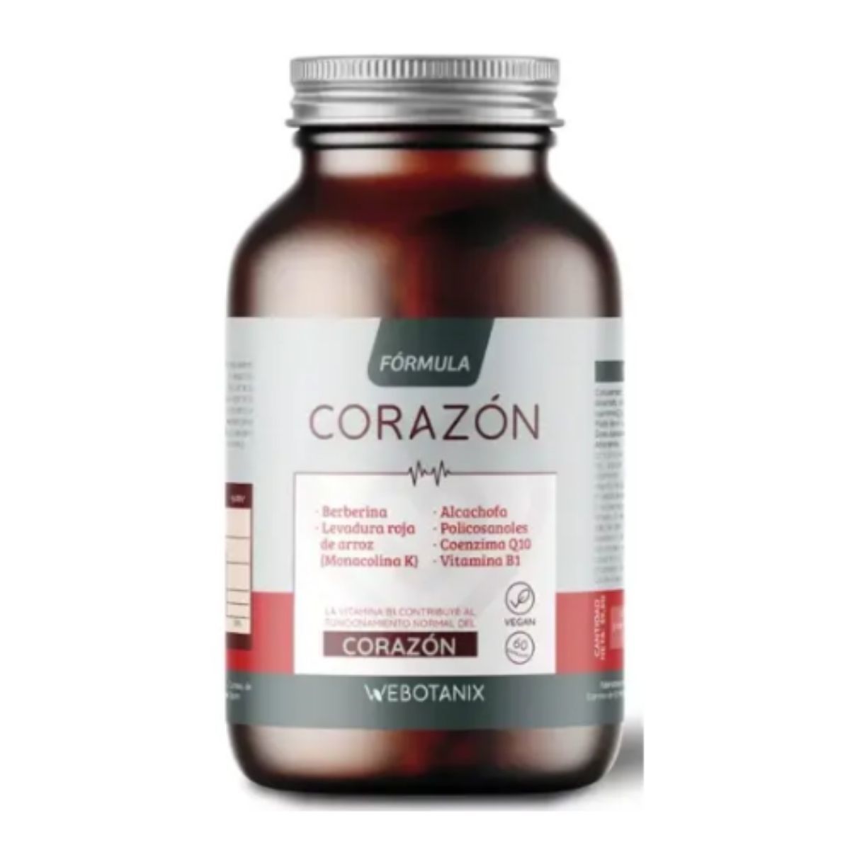 Fórmula Corazón 60 cápsulas Webotanix