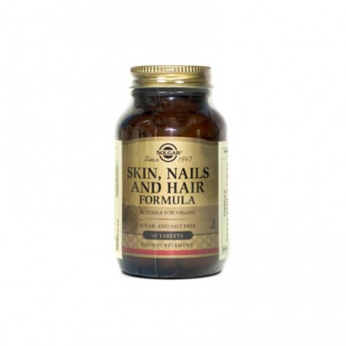 Fórmula Pelo, Piel Y Uñas 60 Comprimidos Solgar