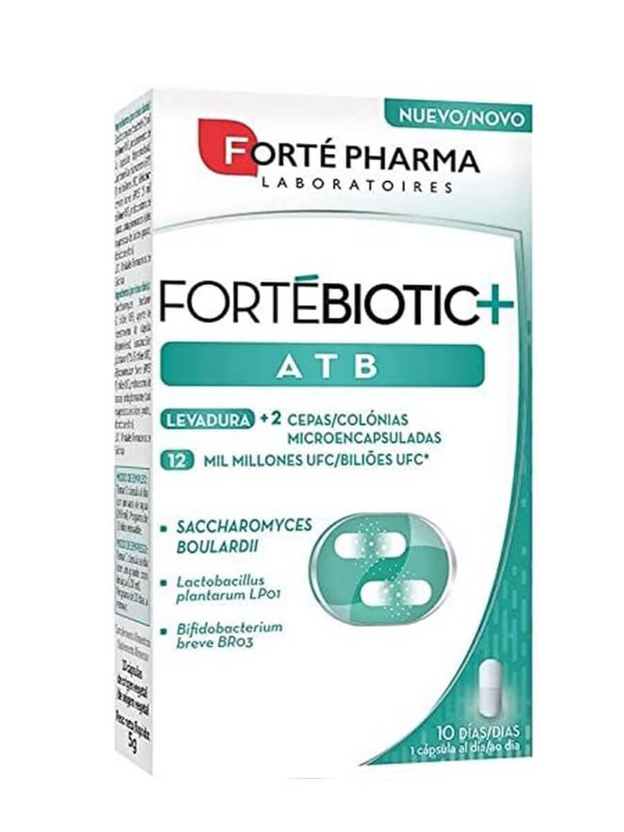 Fortepharma Fortebiotic+ 10 cápsulas