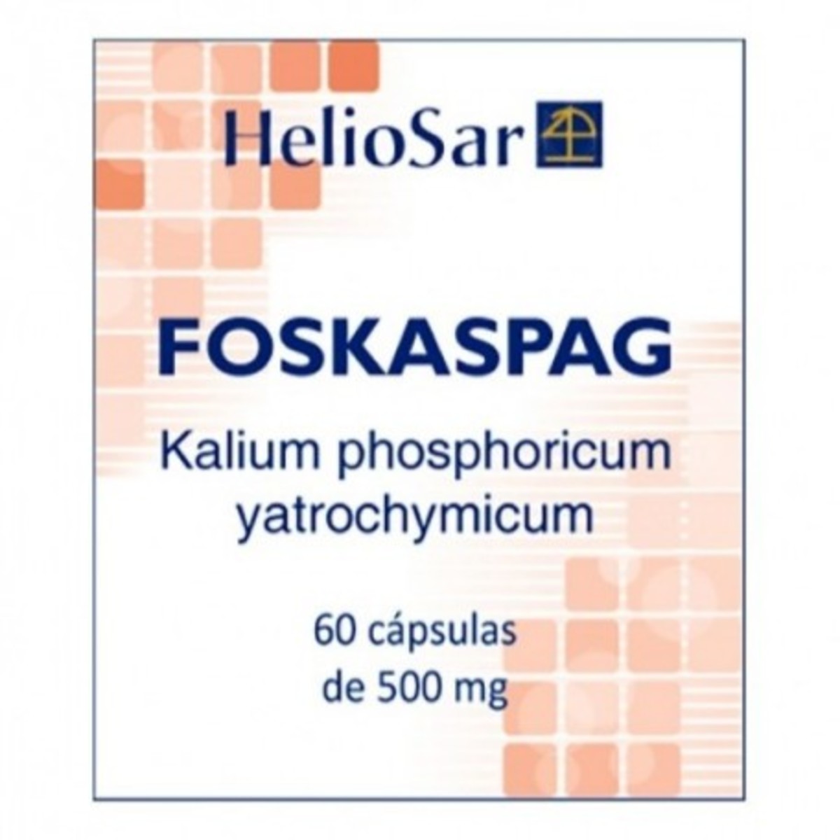 Foskaspag Kalium Phosphoricum 60 Cápsulas Heliosar