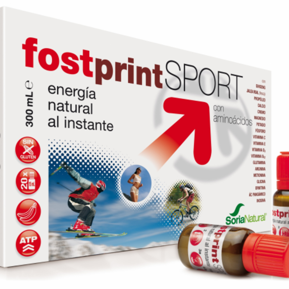 Fost Print Sport Plátano 15×20 Viales Soria Natural