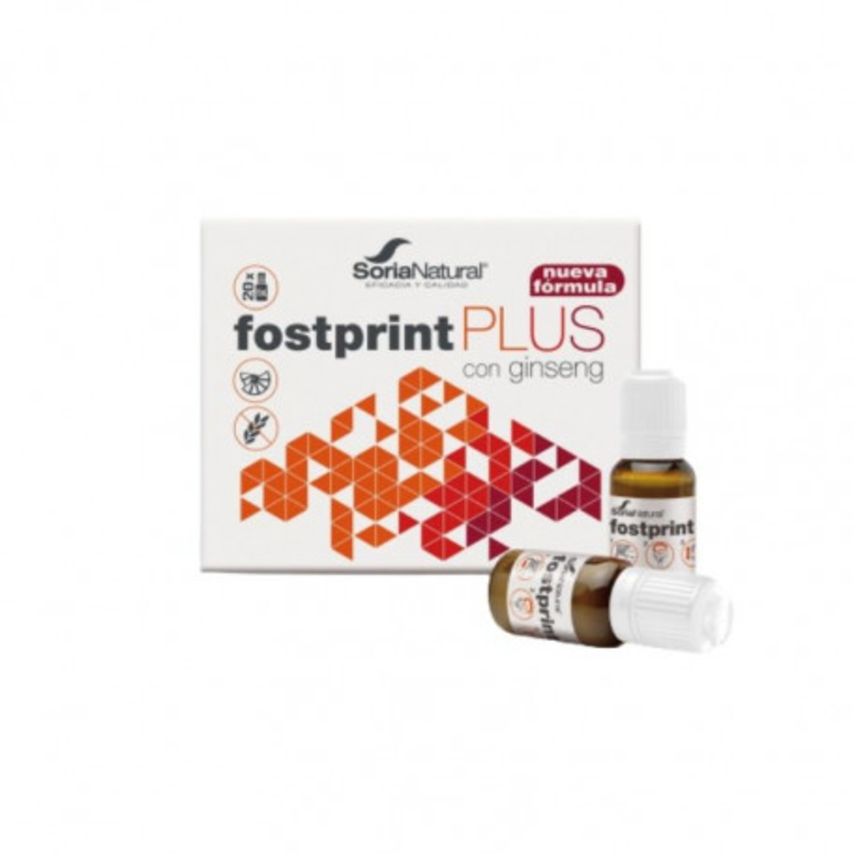 Fostprint Plus con Ginseng 20 Viales Soria Natural