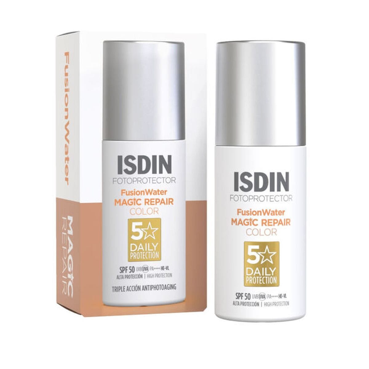 Foto Ultra Age Repair Color Fusion Water Spf50 – Isdin – 50ml