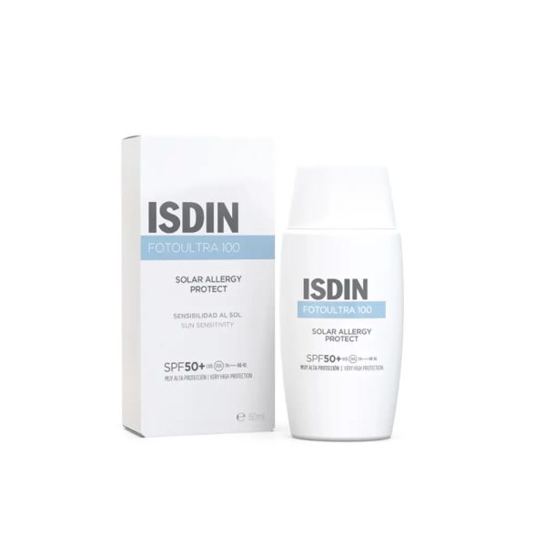 Foto Ultra Solar Allergy Fusion Fluide Spf100+ – Isdin – 50ml