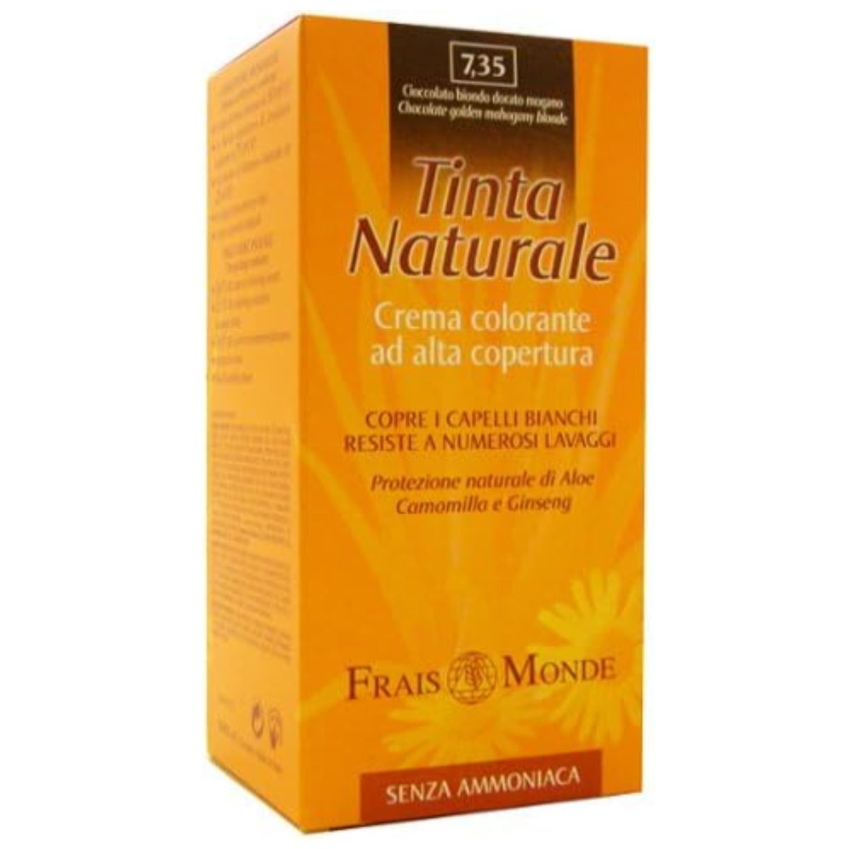 Frais Monde Tinte 7.35 Chocolate Rubio Dorado Caoba – 125ml