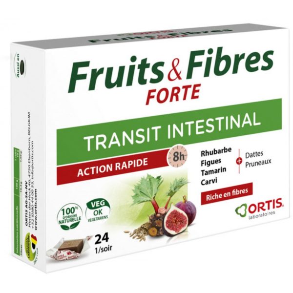 Fruits & Fibres Forte 24 Cubes Ortis
