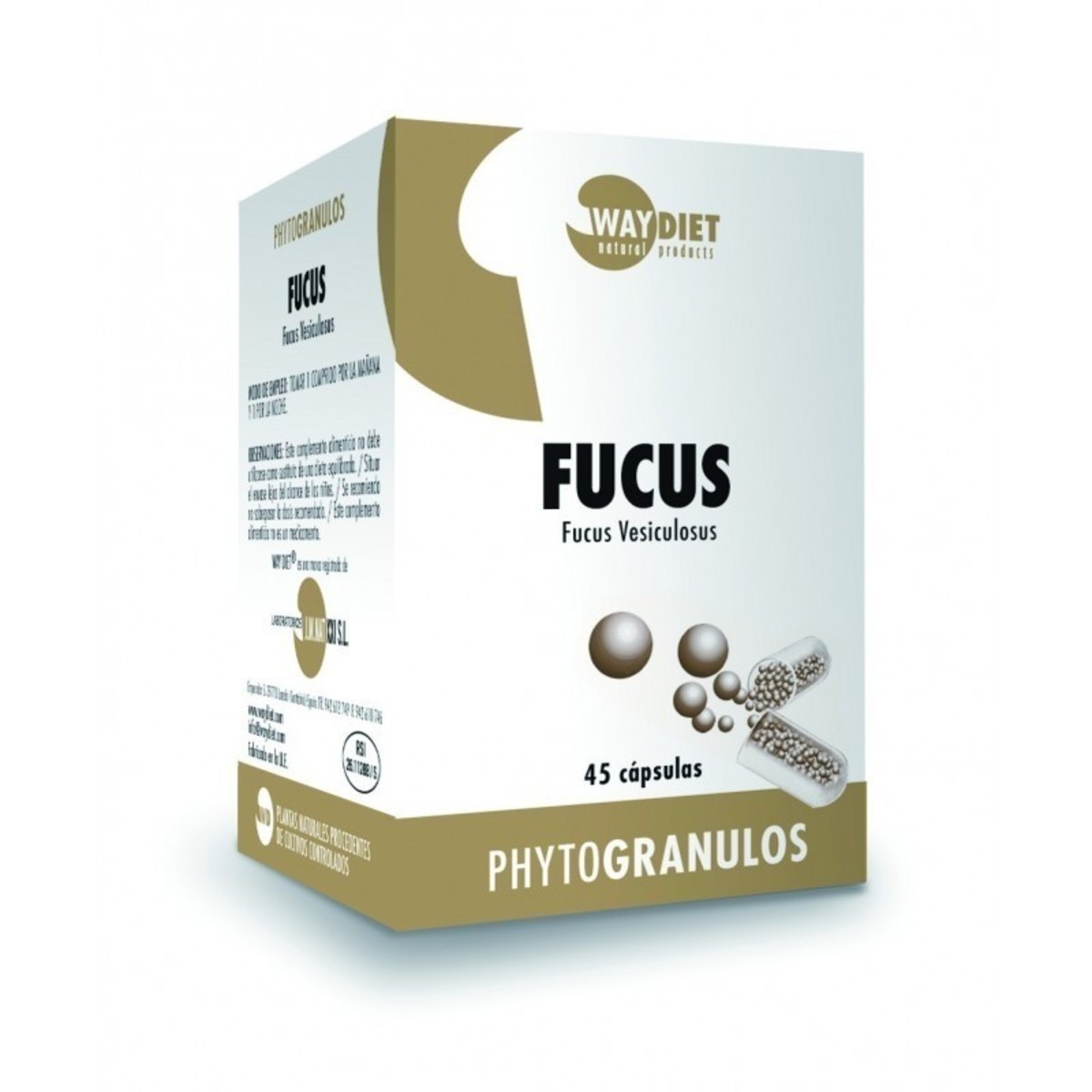 Fucus Phytogranulos 45 Cápsulas Waydiet