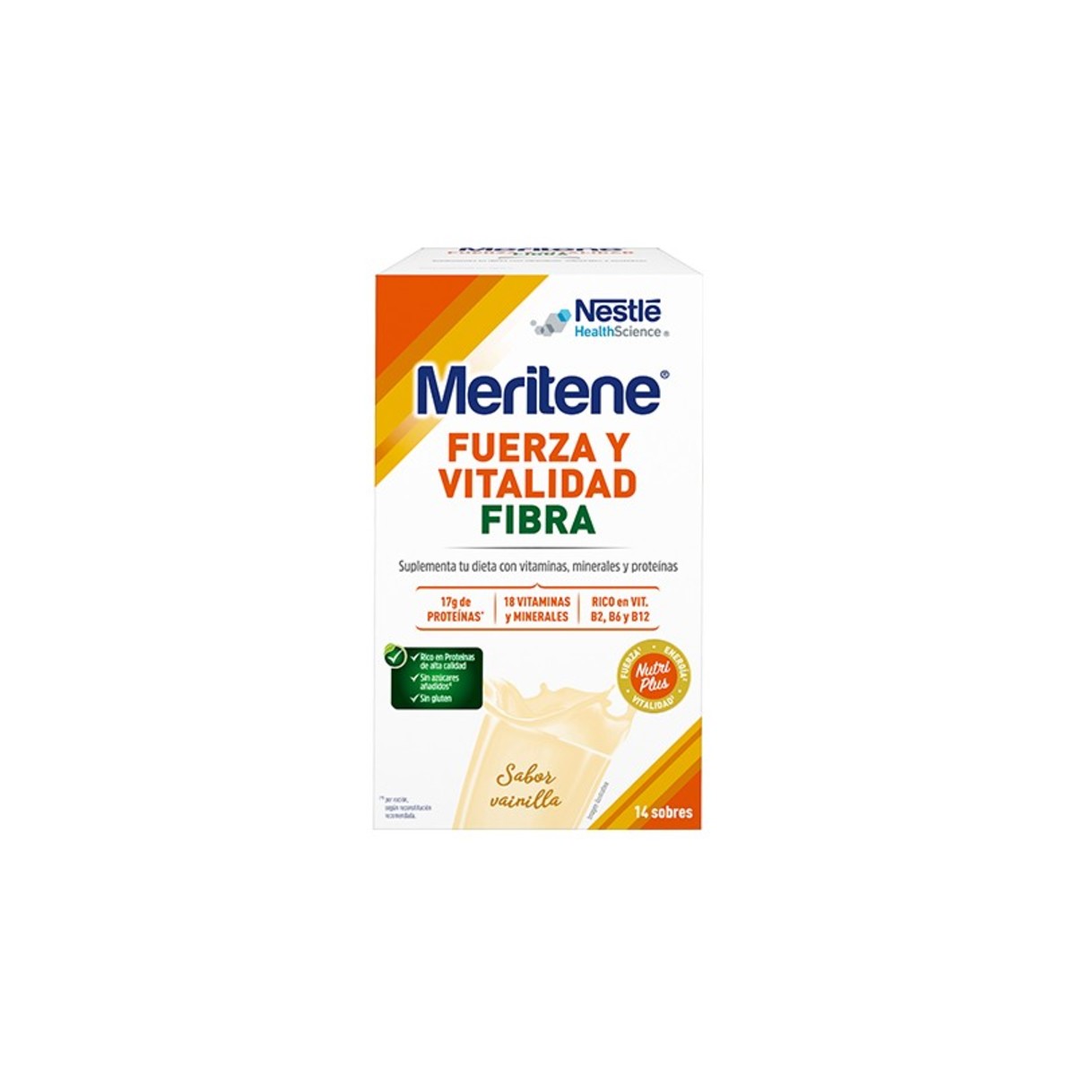 Force et Vitalité Fibra 14 x Vanille – 35g
