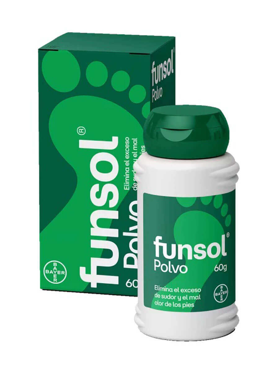 Funsol desodorante en polvo 60 gr