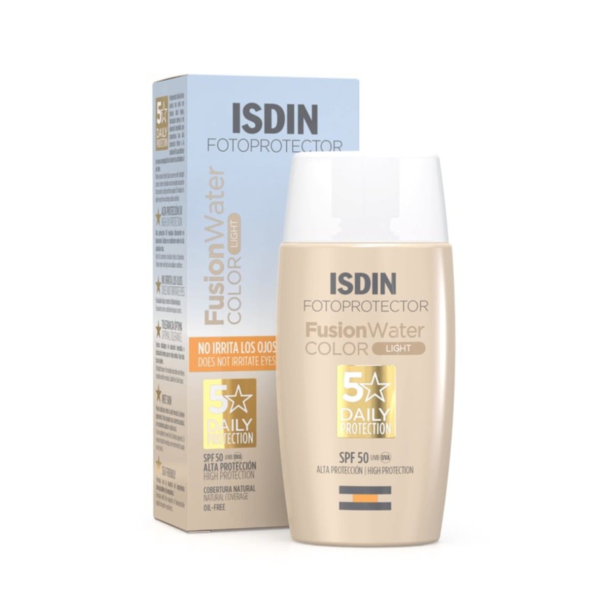 Fotoprotector Fusion Water Color Spf50 #Light – Isdin