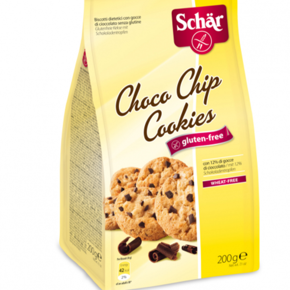 Galletas con Pepitas de Chocolate Schar – 200g