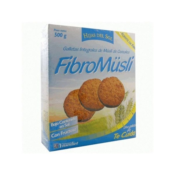 Fibermüsli-Kekse mit Schokolade Hijas de Sol – 500g
