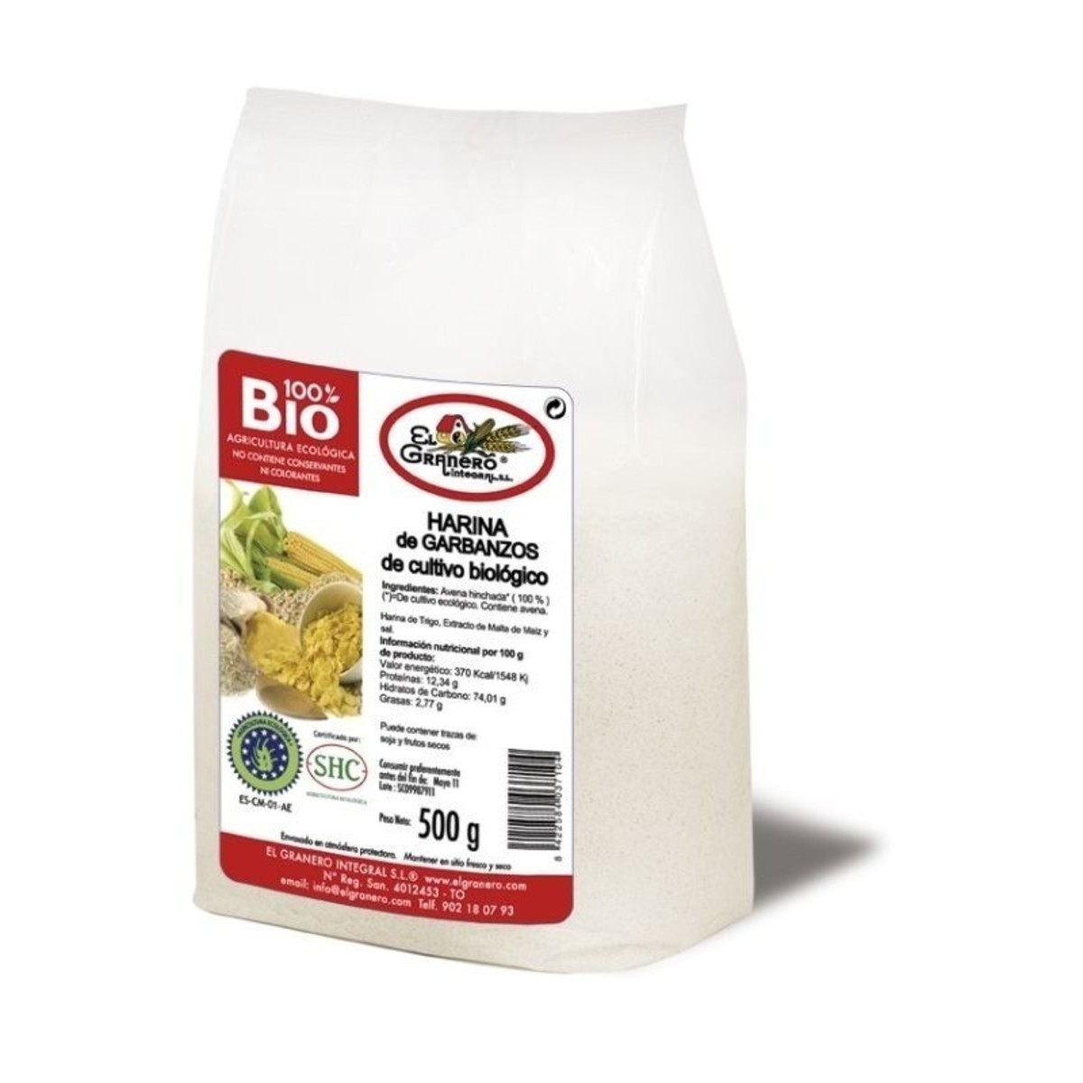 Garbanzos Biológicos El Granero – 500g
