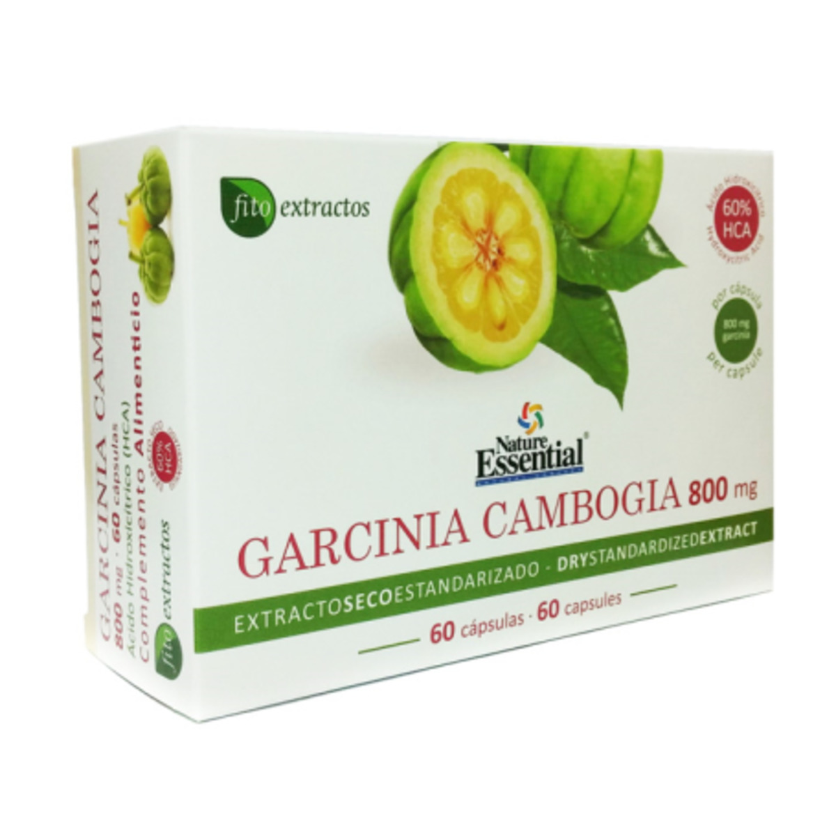 Garcinia Cambogia 800 mg 60 Cápsulas Nature Essential