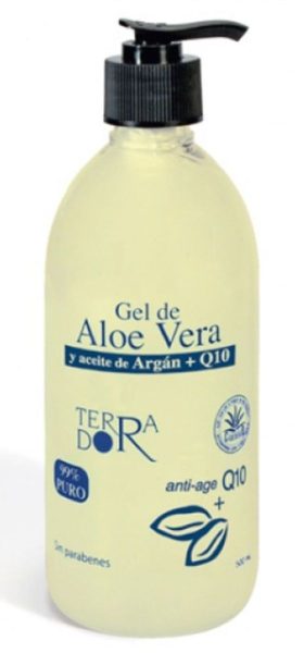 Aloe-Vera-Gel mit Argan und Q10 – Derbós – 500ml