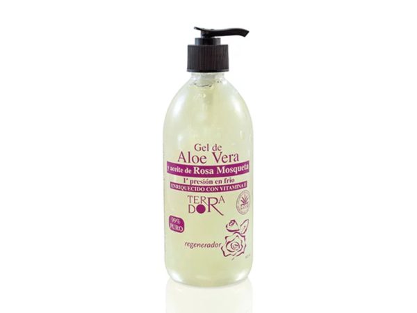 Aloe-Vera-Gel und Hagebutte Derbós – 500ml