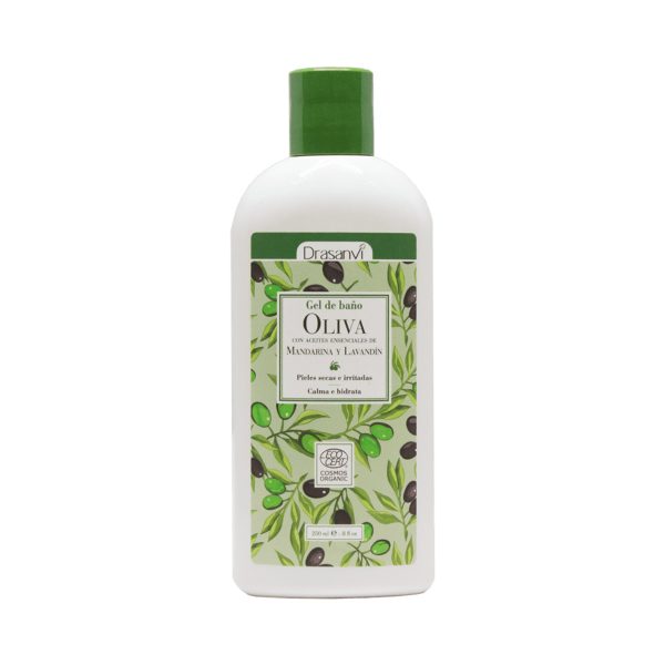 Gel de banho azeite oliva Bio – Drasanvi – 250ml
