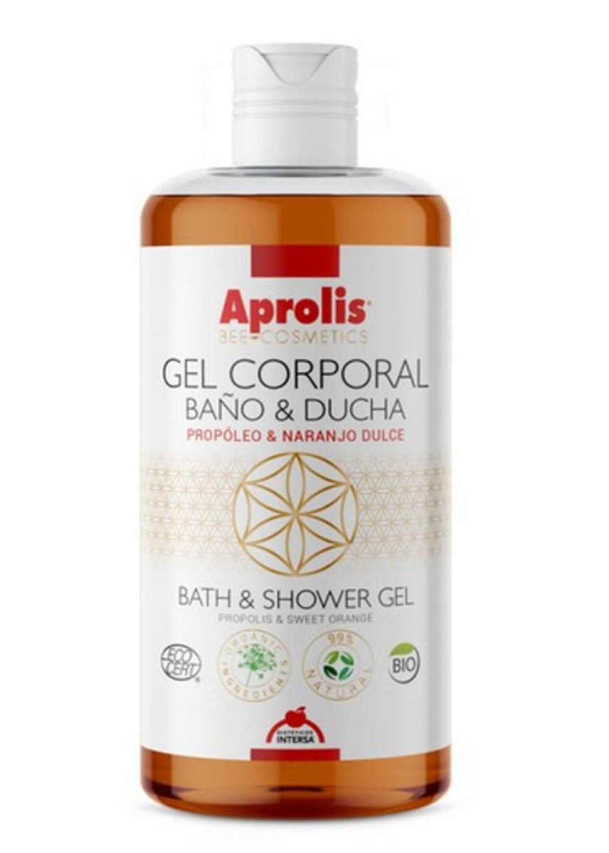 Gel corporal Propóleo y Naranjo dulce – Intersa – 500ml