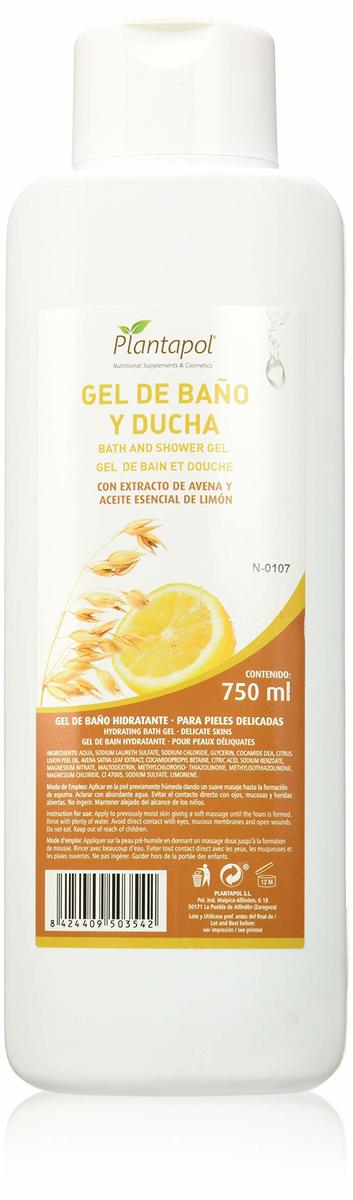 Gel De Baño Avena Y Limon Plantapol – 750ml