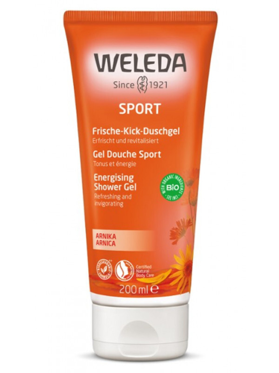 Gel Ducha Sport de árnica – Weleda Cosmética – 200ml