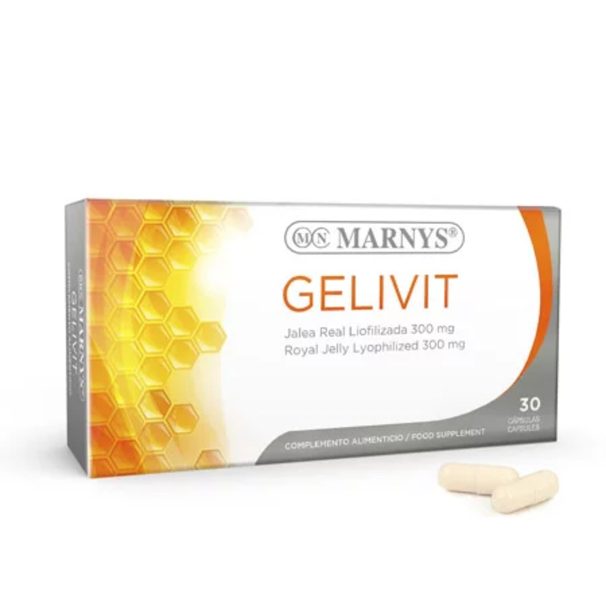 Gelivit 300 mg 30 Cápsulas Marnys