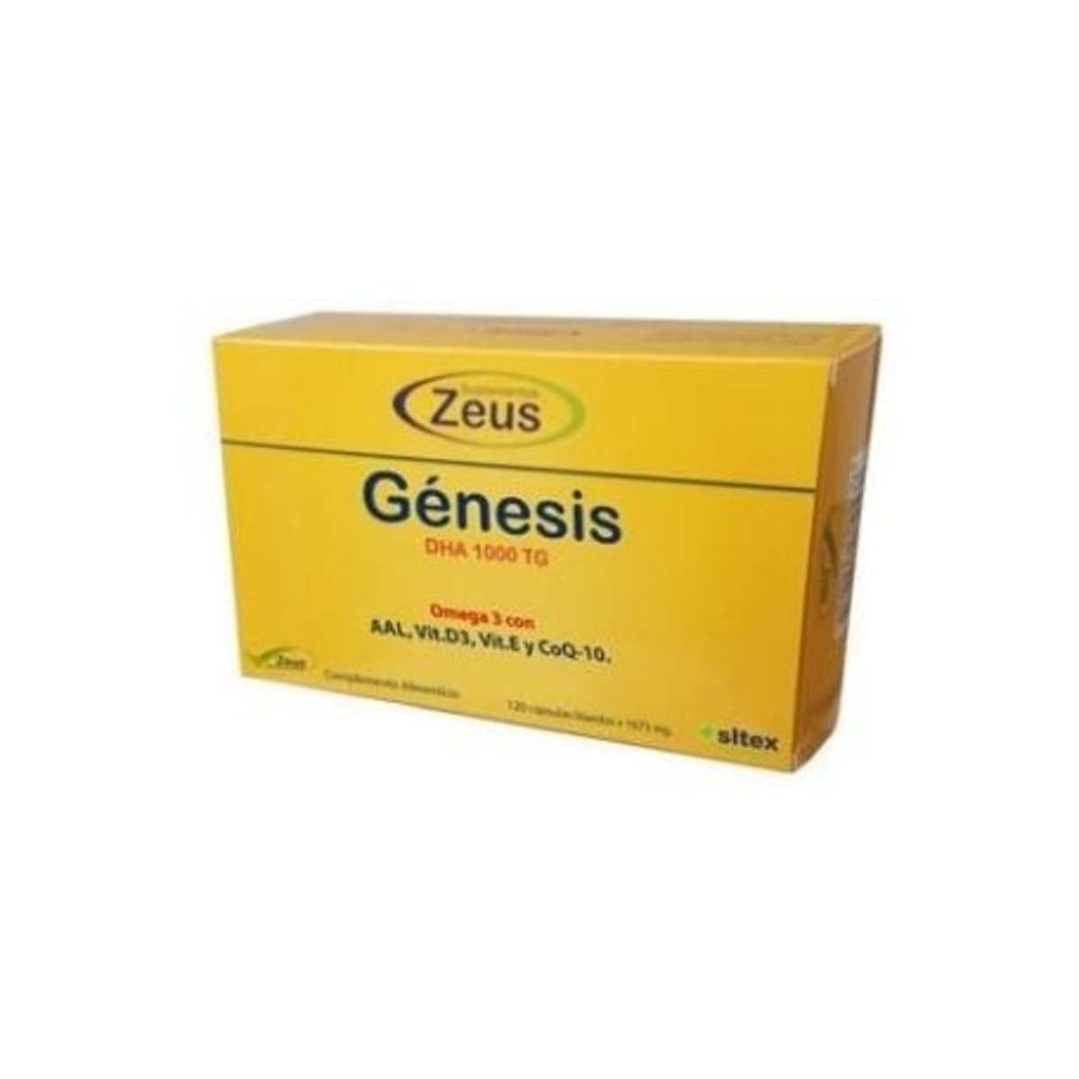Génesis DHA Tg 1000 120 Cápsulas Zeus