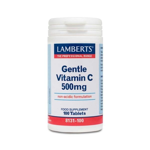 Gentle Vitamine C 500 mg (non acide) 100 Comprimés Lamberts