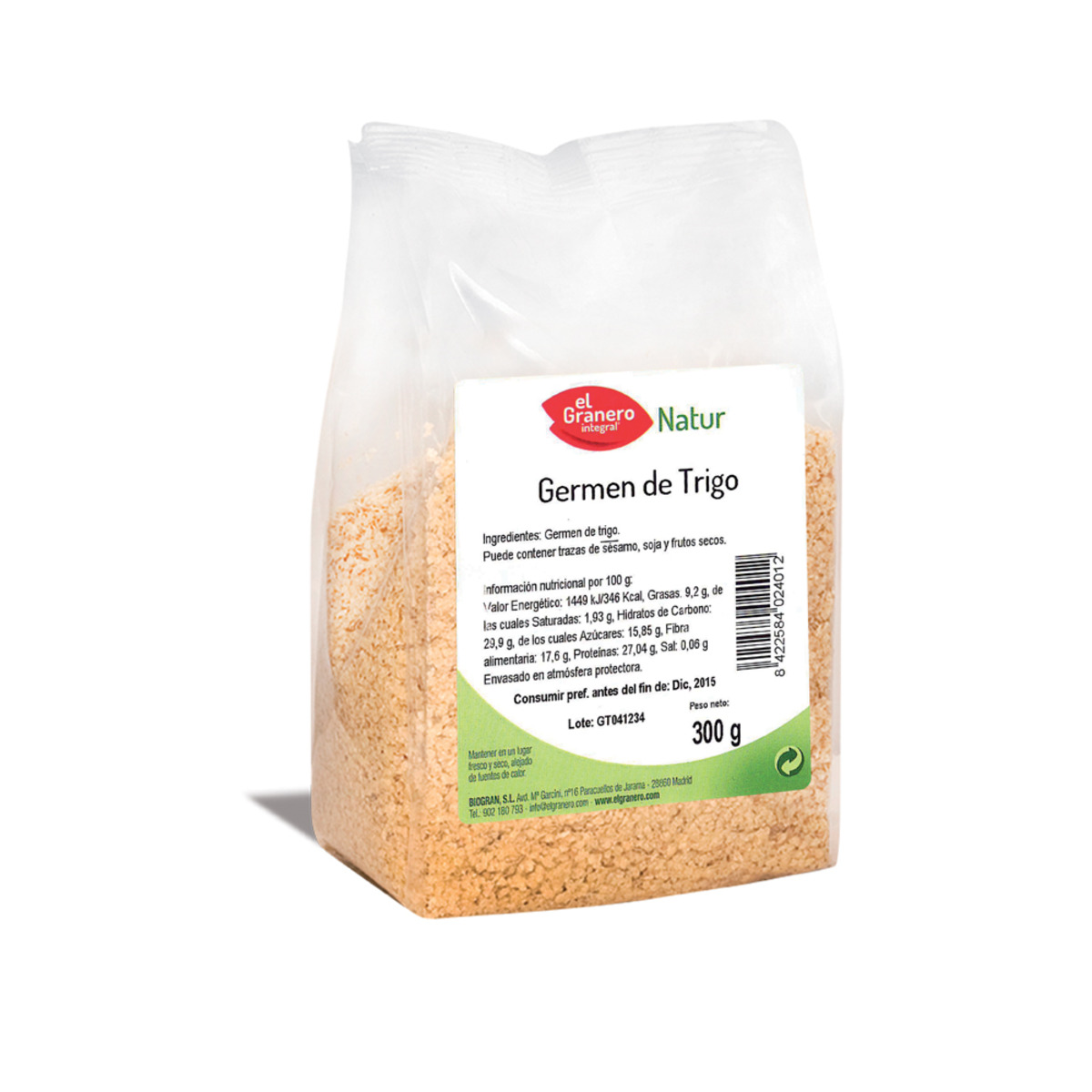 Germen de Trigo El Granero – 300g