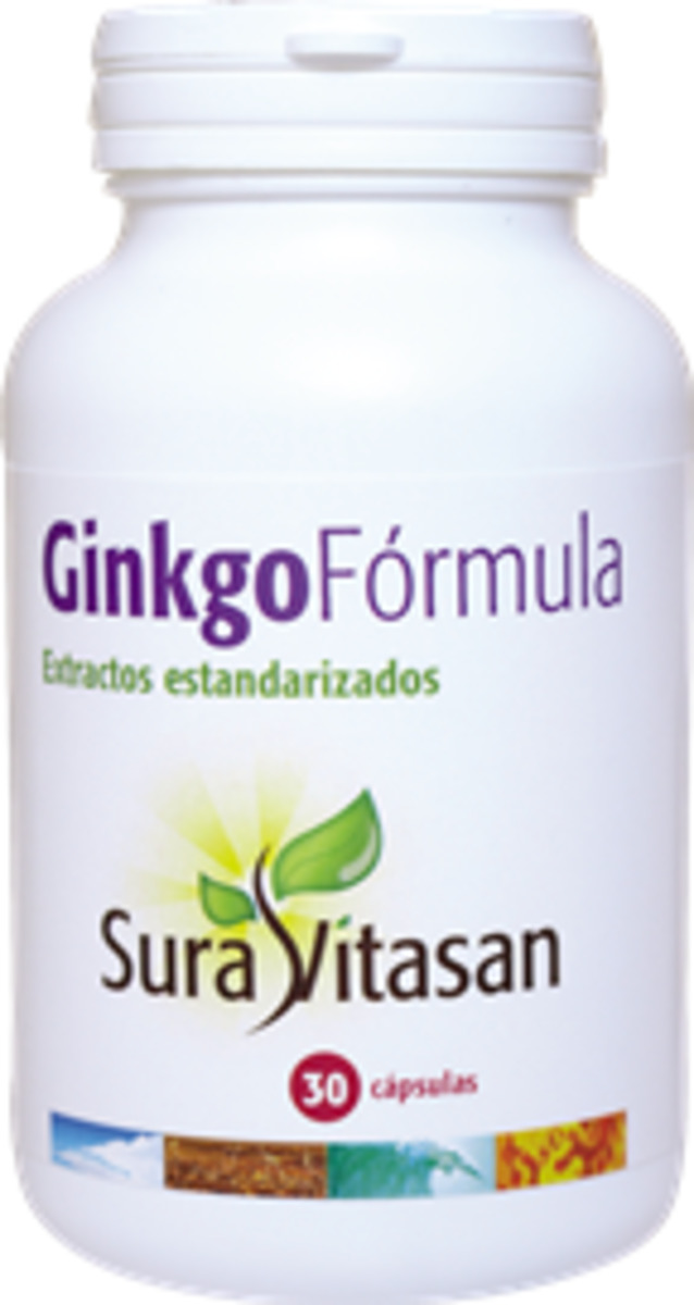 Gingo Fórmula 526 mg 30 Cápsulas Sura Vitasan