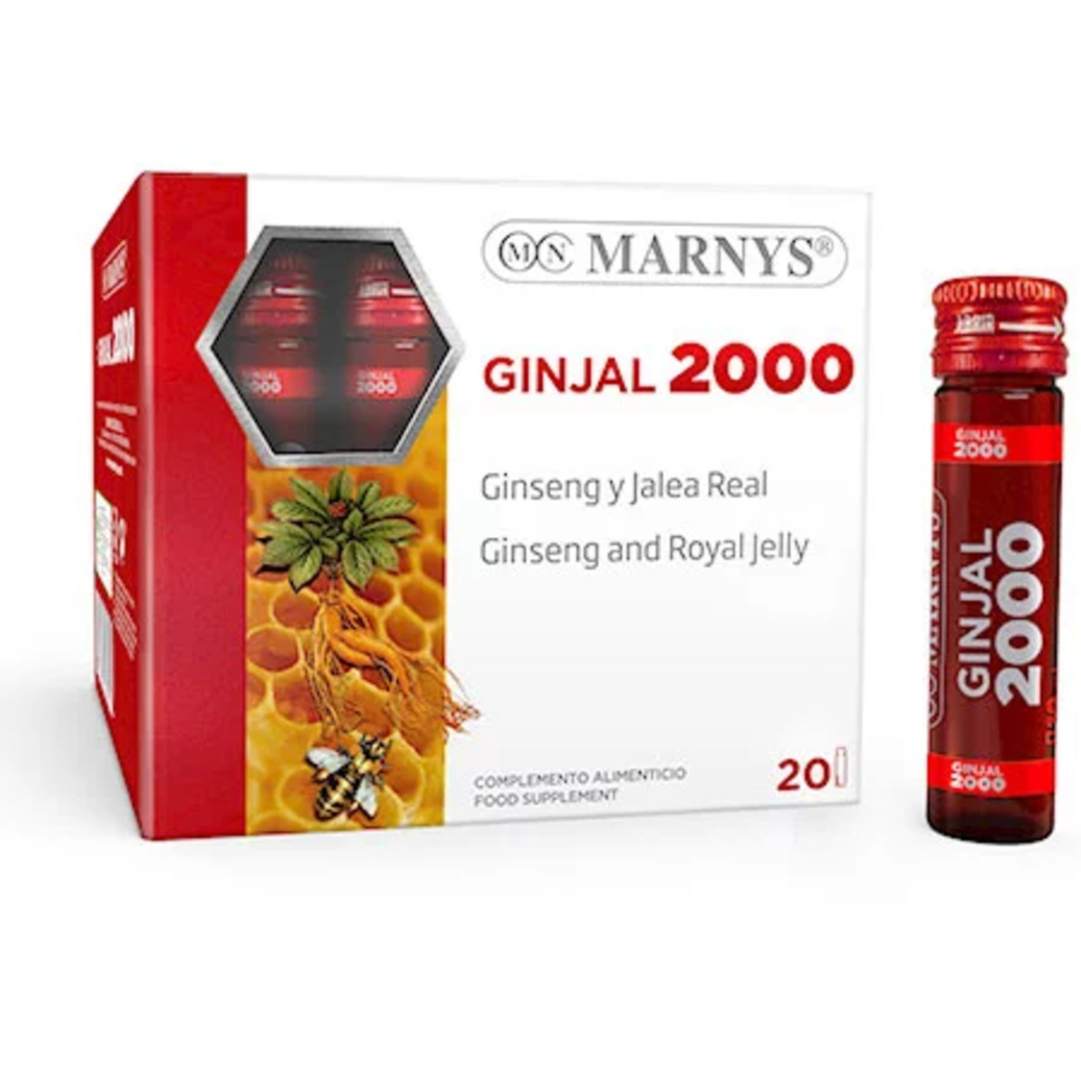 Ginjal 2000 mg 20 Ampollas Marnys