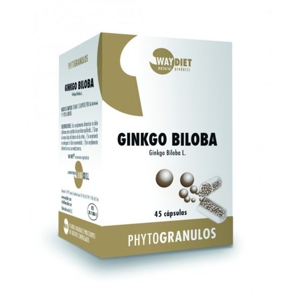 Ginkgo Biloba 45 Cápsulas Waydiet