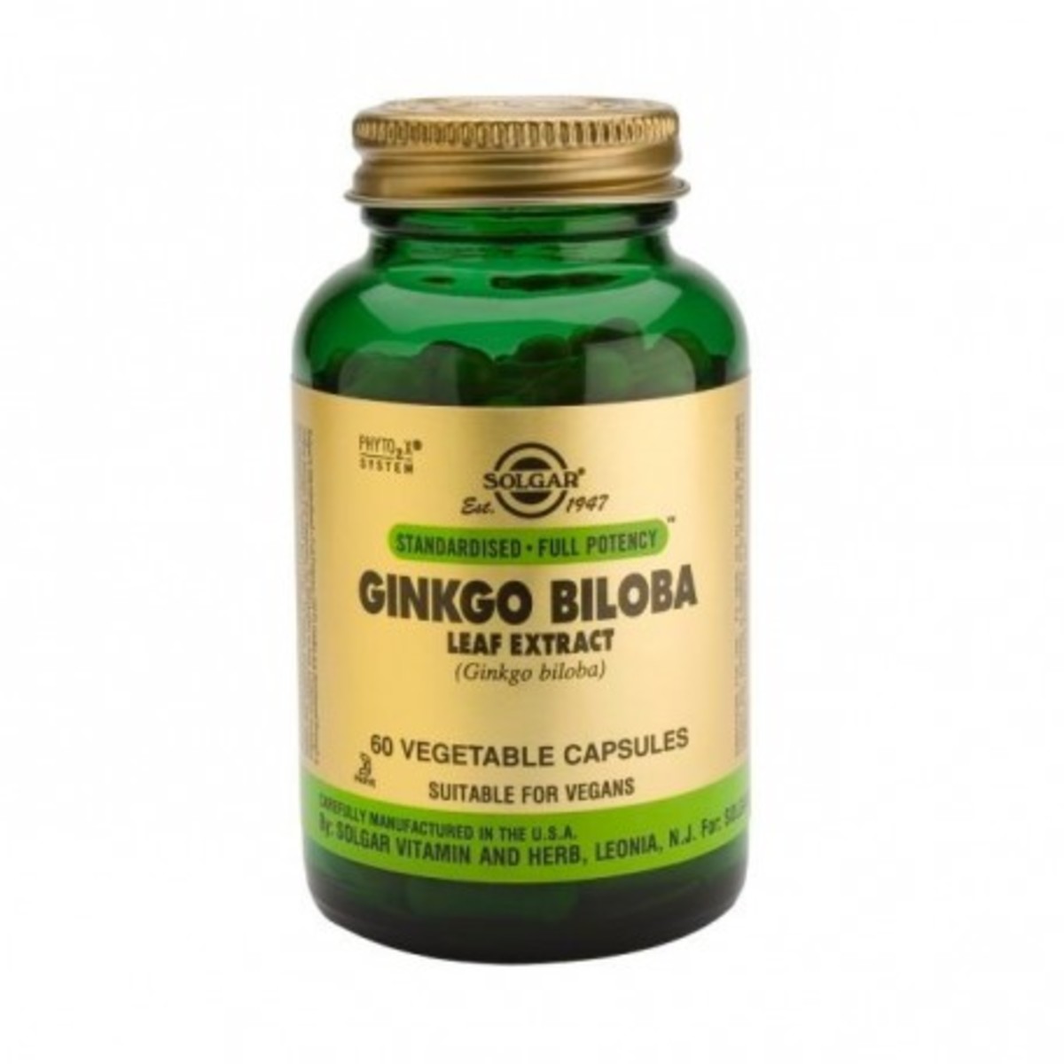 Spf Ginkgo Biloba-Hoja 60 Vcaps