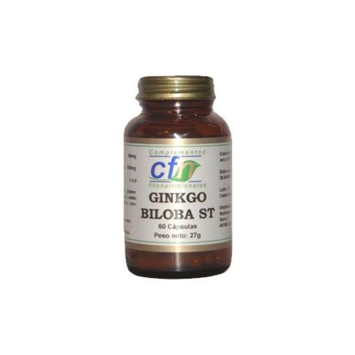 Ginkgo Biloba St 60 cápsulas CFN