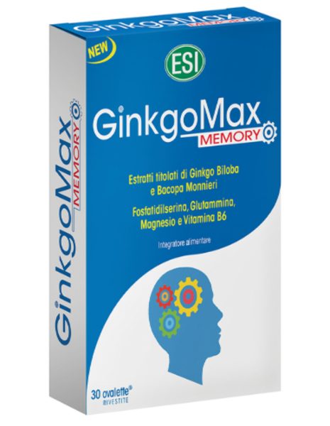 Ginkgomax Memória 30 Comprimidos Trepatdiet