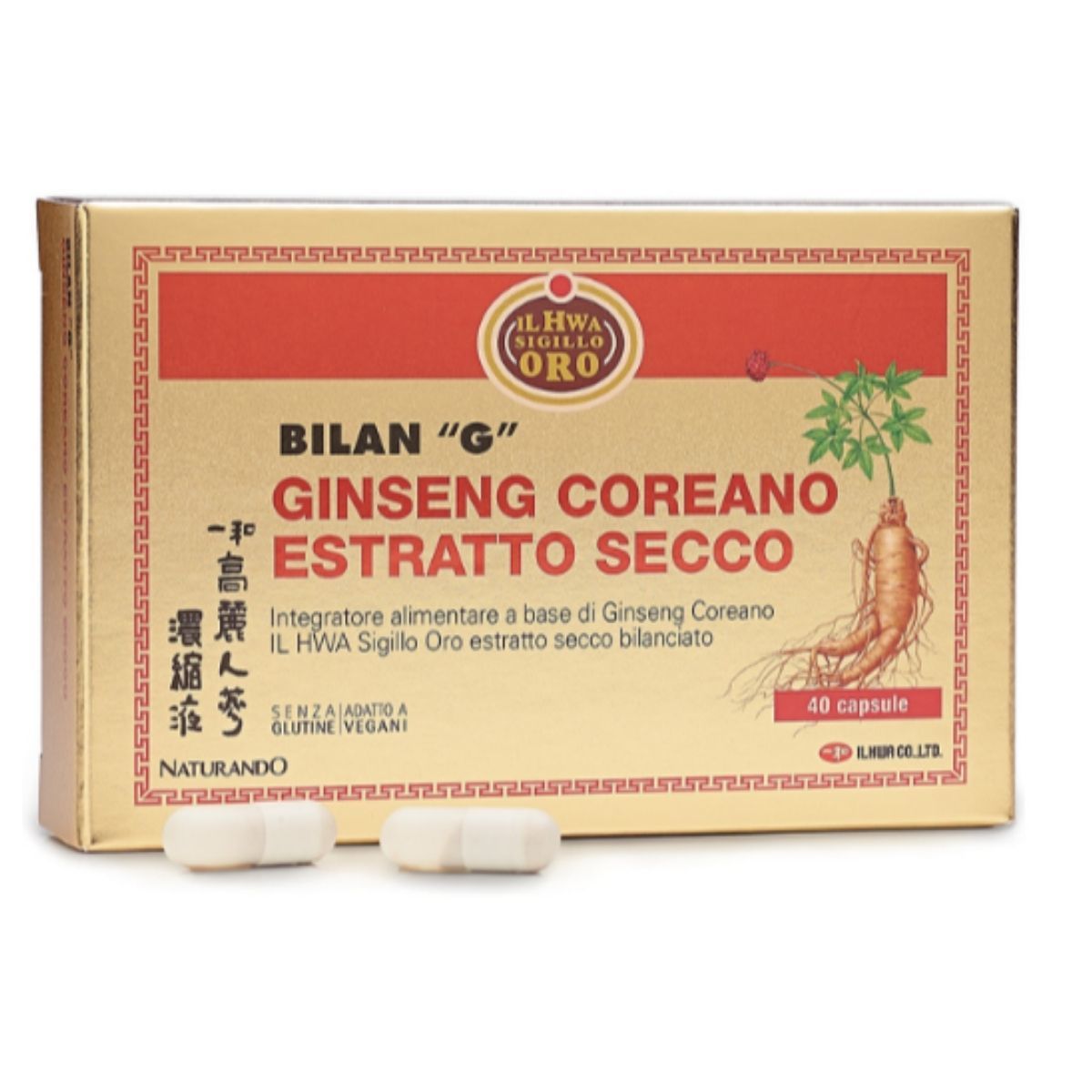 Ginseng Bilan B 40 comprimidos Naturando