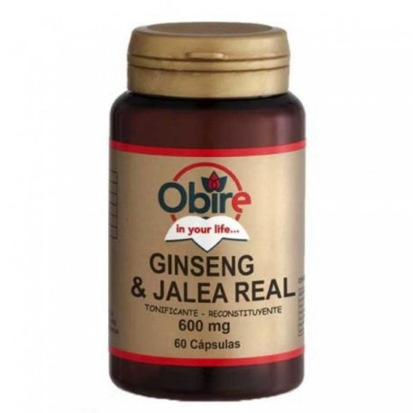 Ginseng + Gelatina Reale 600 mg 60 Capsule Obire