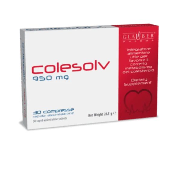 Gl Colesolv 30 Συμπιεσμένα Glauber Pharma