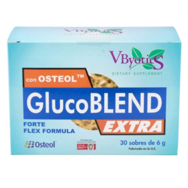 Glucoblend Extra mit OsteoL 30 Beutel Vbyotics