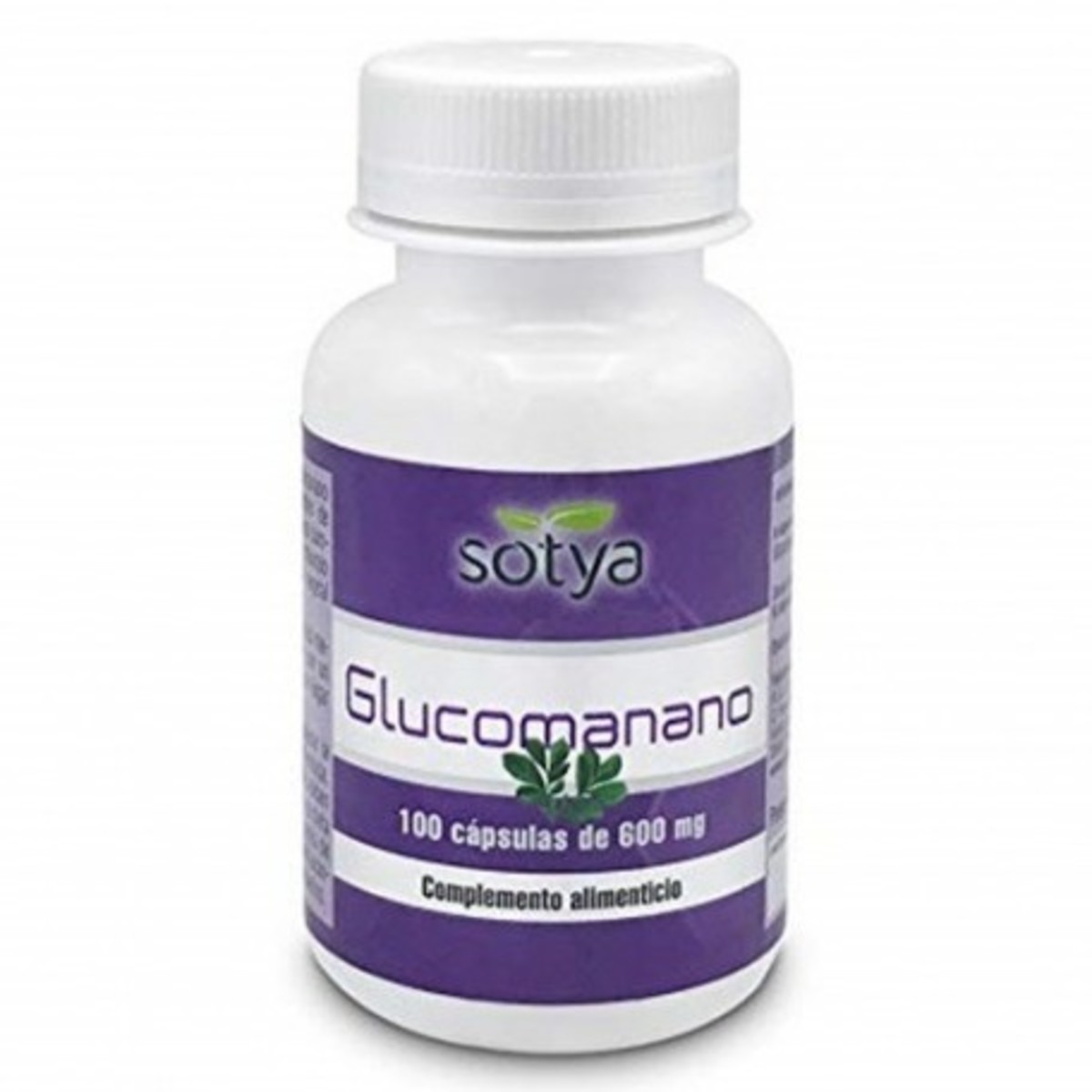 Glucomanano 600 mg 100 Cápsulas Sotya