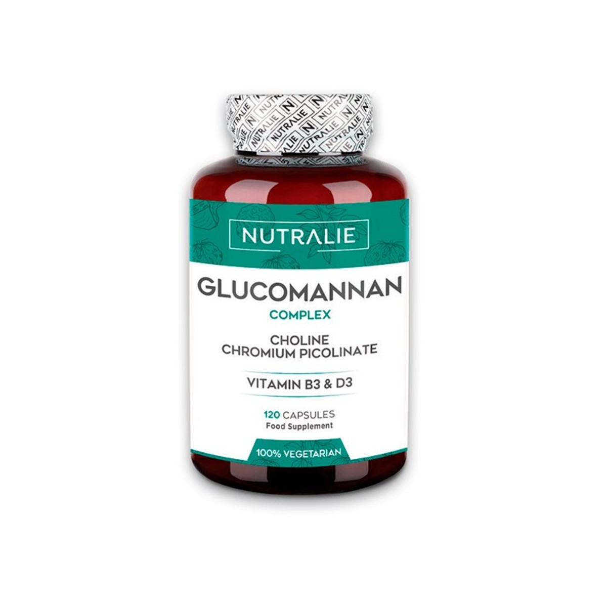 Glucomannan Complex 120 cápsulas Nutralie