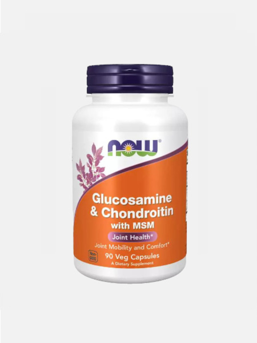 Glucosam Y Condroit+Msm 90 cápsulas now