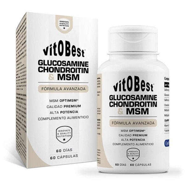 Glucosamina + Condroitina + Msm 60 Capsule Vit.O.Best