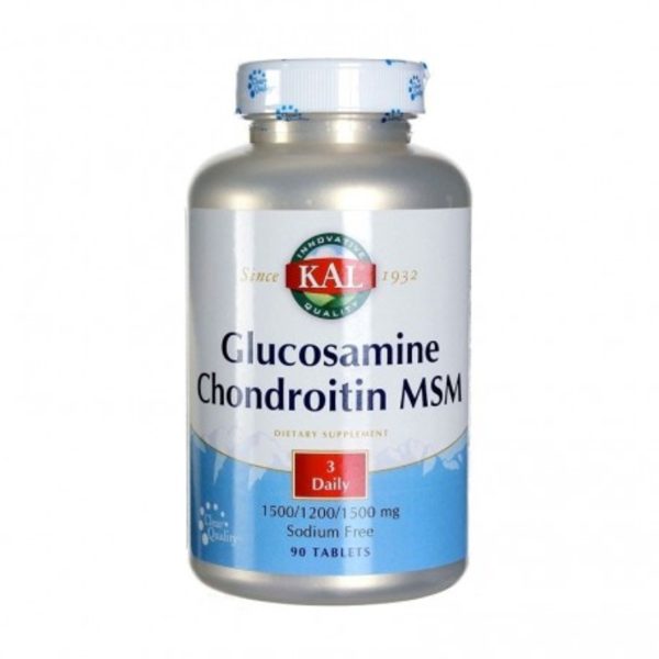 Glucosamina, Condroitina e MSM 90 Capsule KAL
