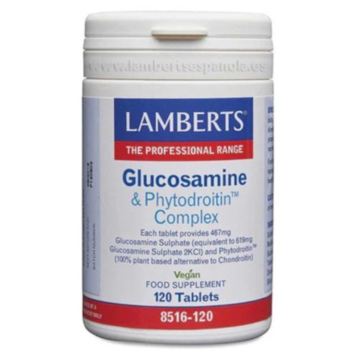 Glucosamine & Pytodroiting Complex 120 Pastillas