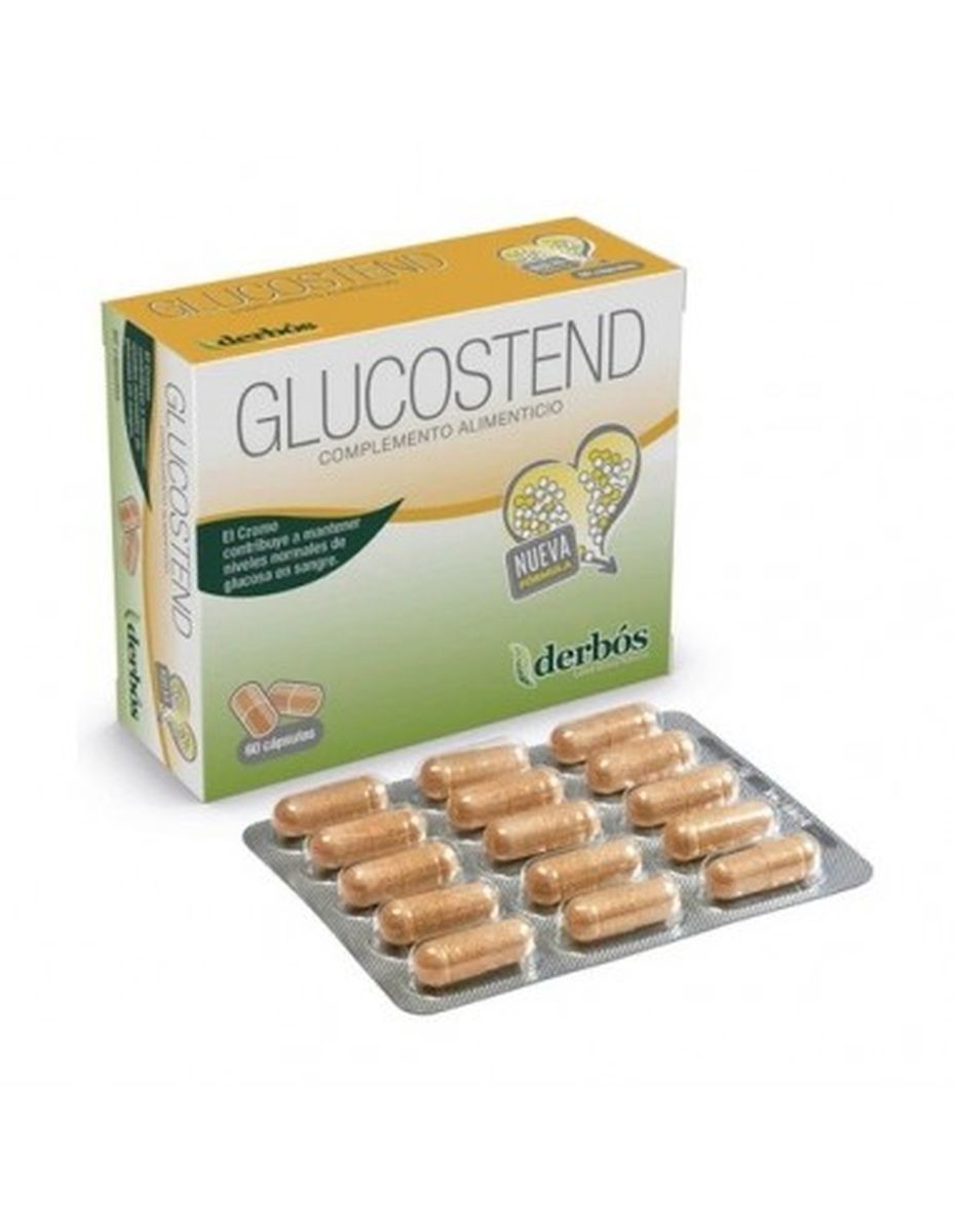 Glucostend 60 Caps Derbós