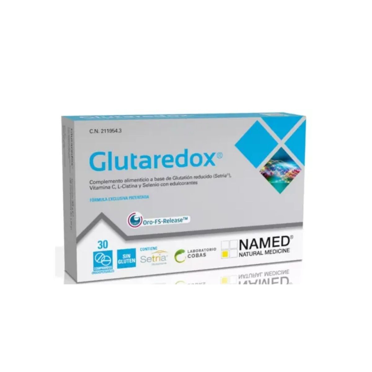 Glutaredox 30 Comprimidos Cobas
