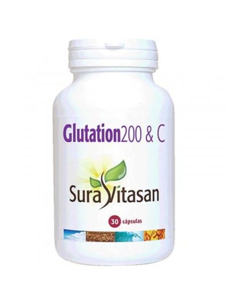 Glutation 200 y C 200 Mg 30 cápsulas sura Vitasan