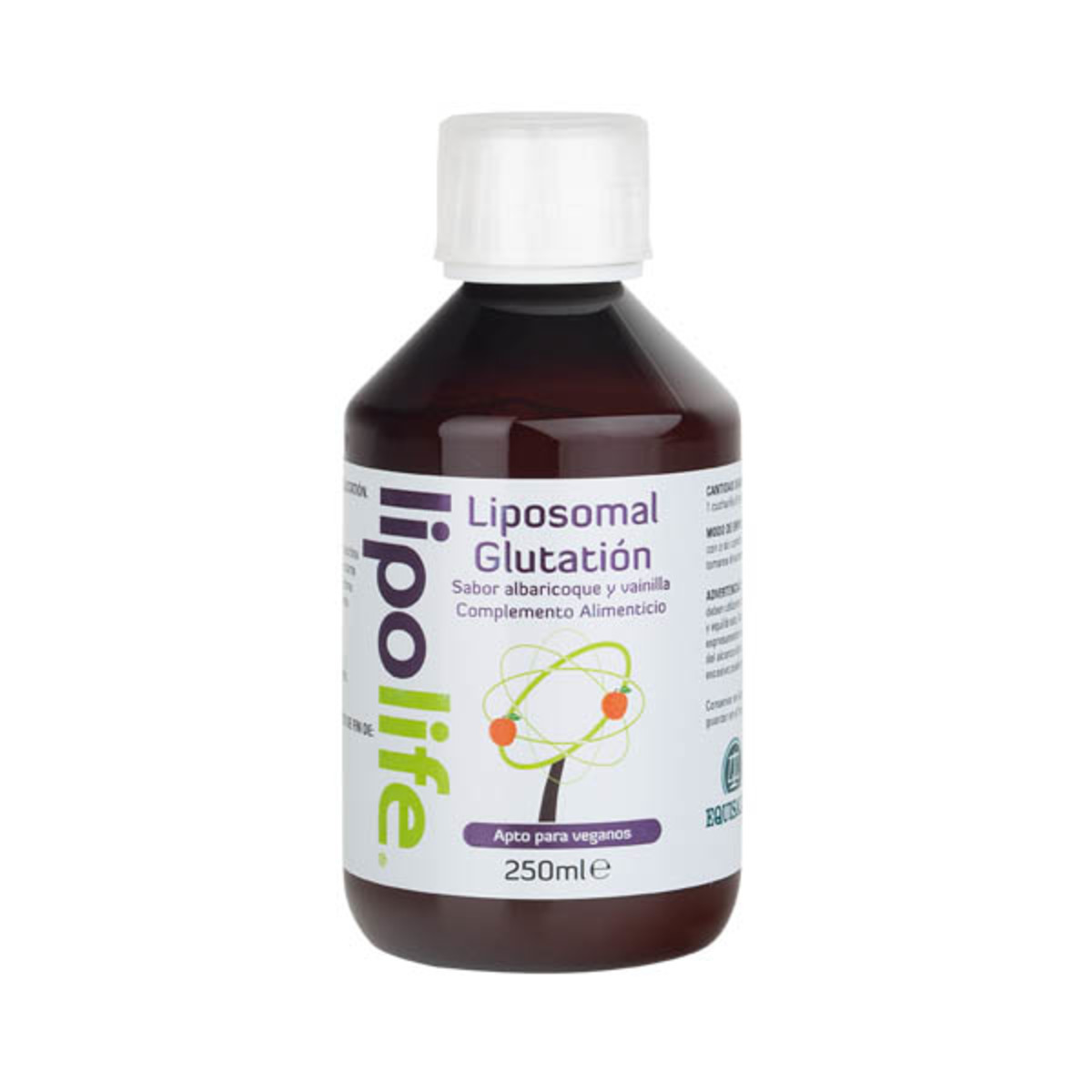 Glutatión liposomal Albaricoque y vainilla 250 ml Equisalud