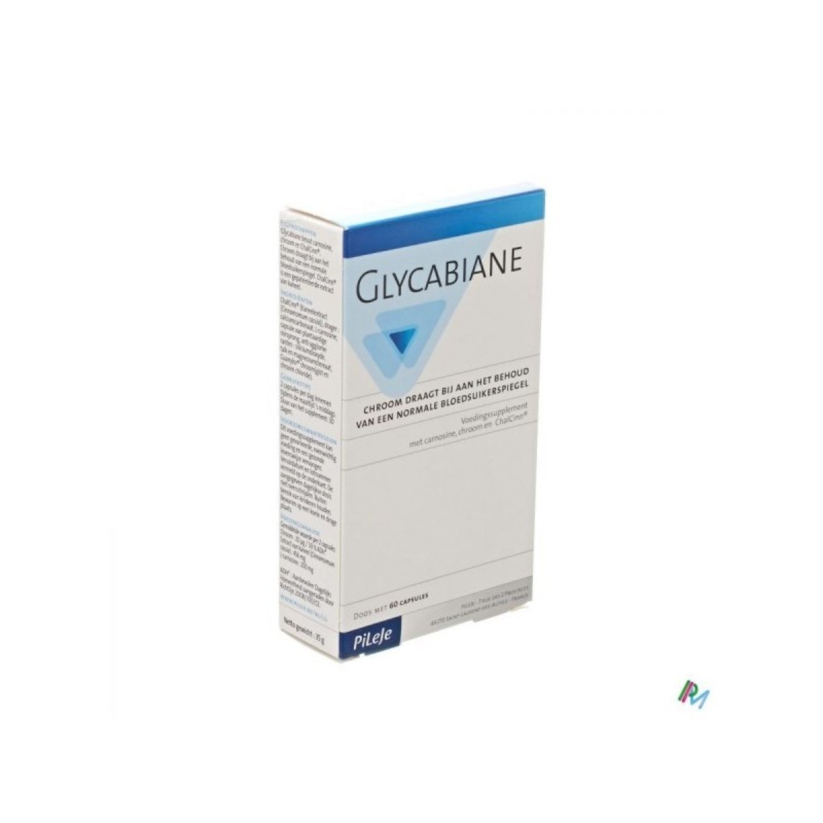 Glycabiane 595 mg 60 Cápsulas Pileje